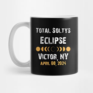 Total Soltys Solar Eclipse Victor NY 2024, 04.08.24 New York Mug